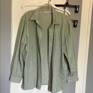 Blair Men's Sage Green Corduroy Shirt